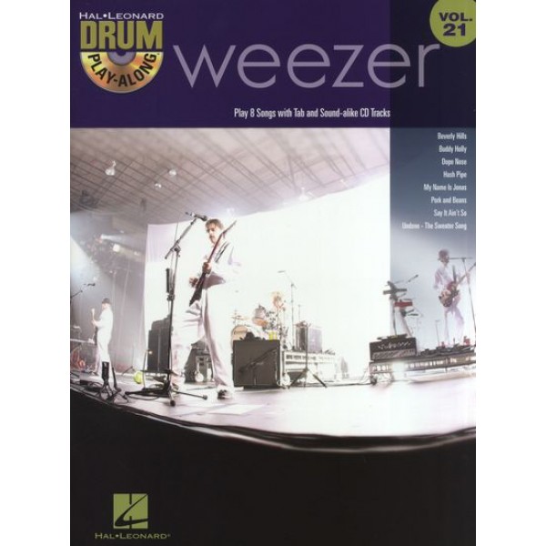 Drum Play-Along Weezer Volume 21